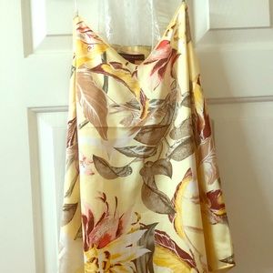 Floral cami racer back